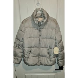 Altar'd State Gray Puffer Jacket